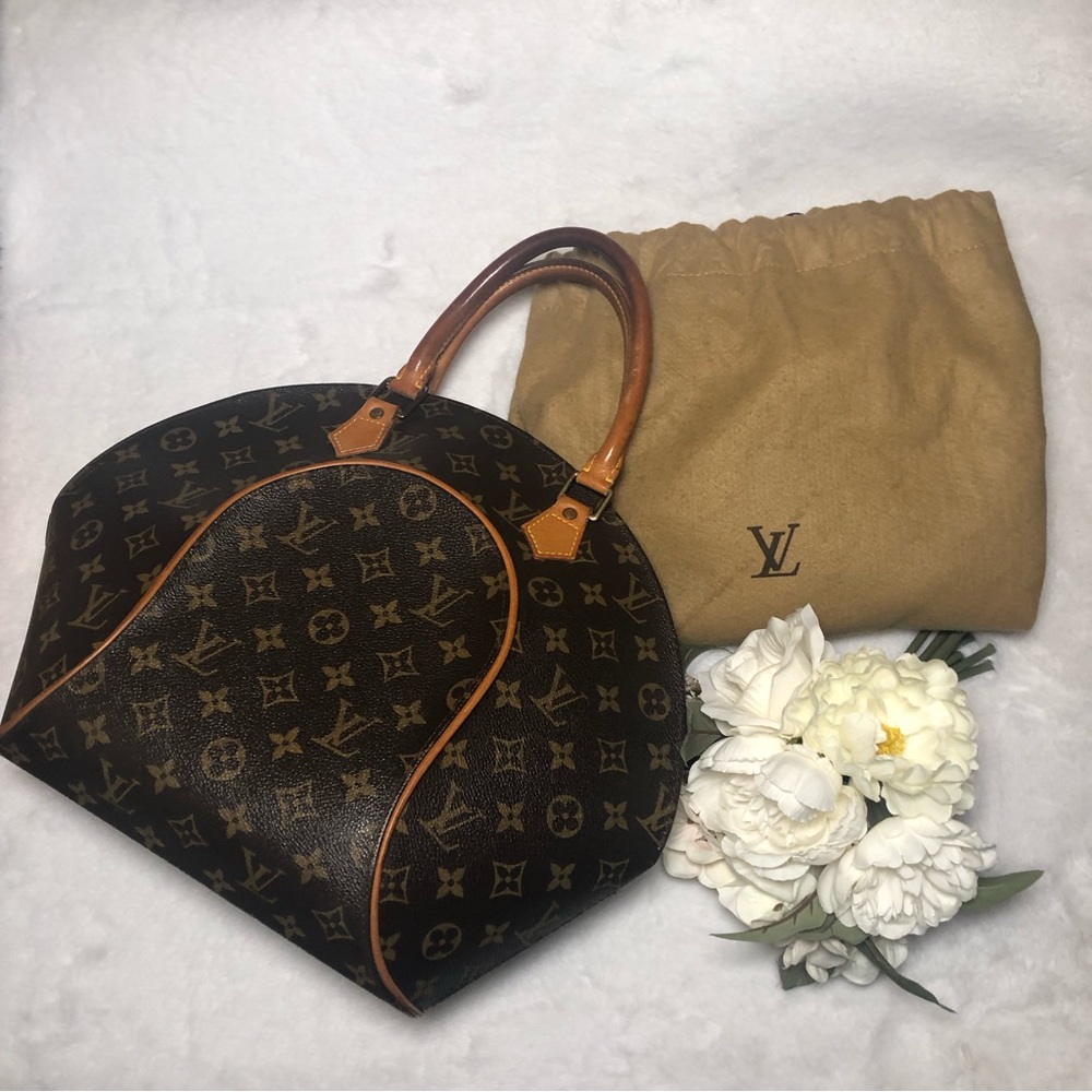 Louis Vuitton Authentic Monogram Ellipse MM,GUC,w/Dust Bag/COA;Date Code(MI0938 - Picture 3 of 16